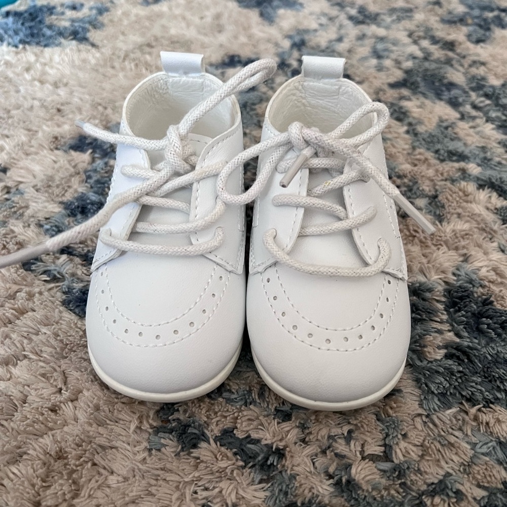 Classic White Kids Shoes